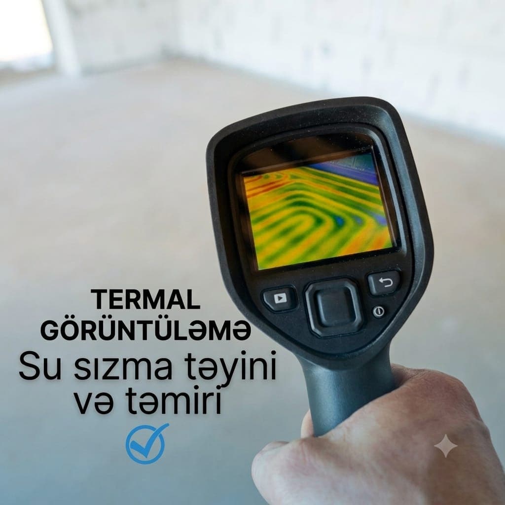 Termoqrafiya — su sızıntısının axtarışı